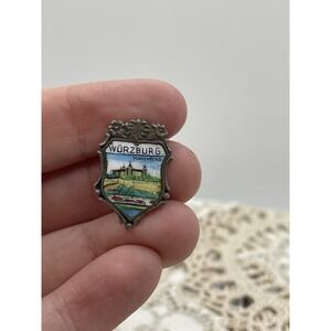 Small Würzburg German Pin